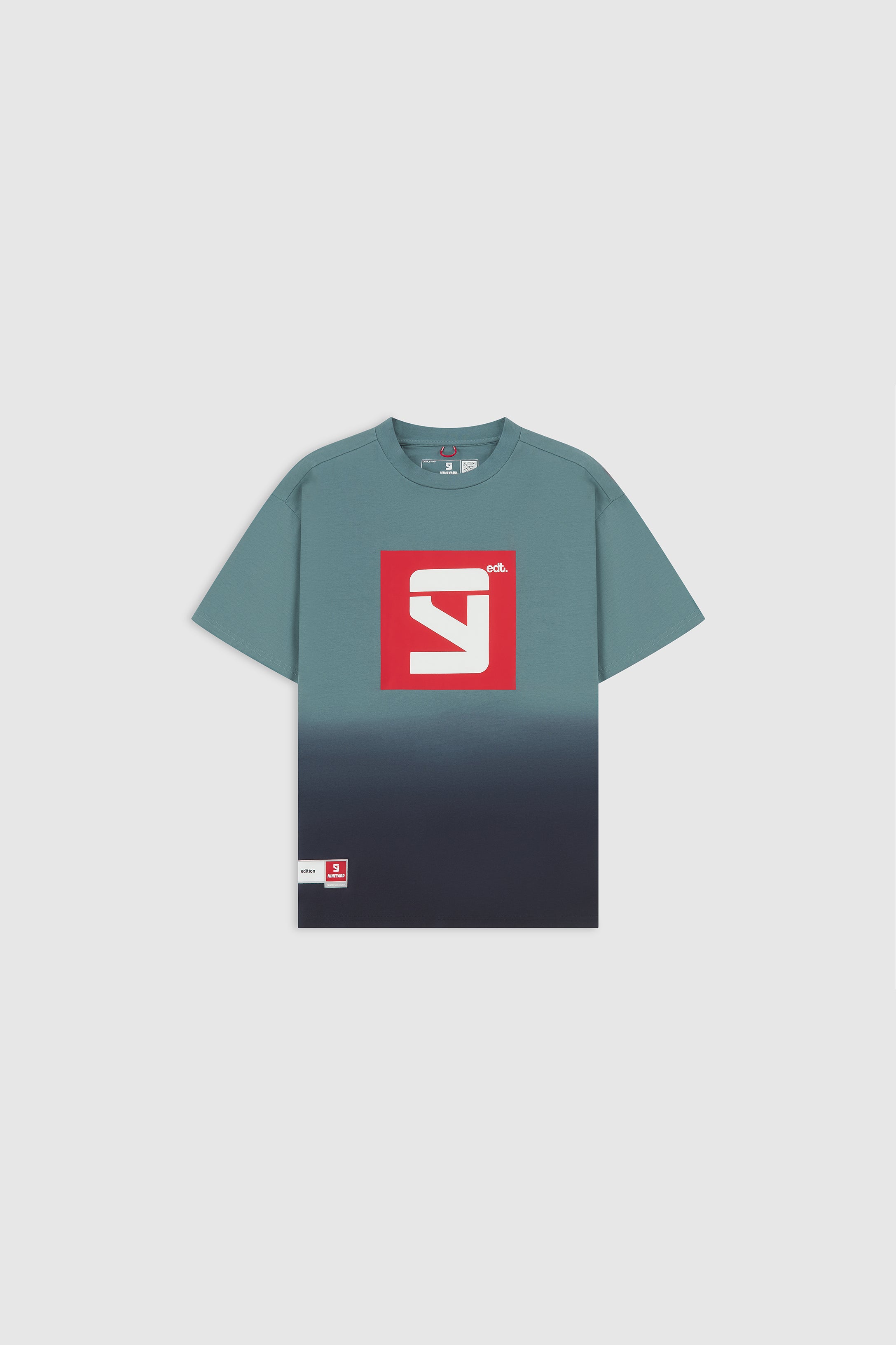 EDT. Oversize Tee navy fade – NINEYARD