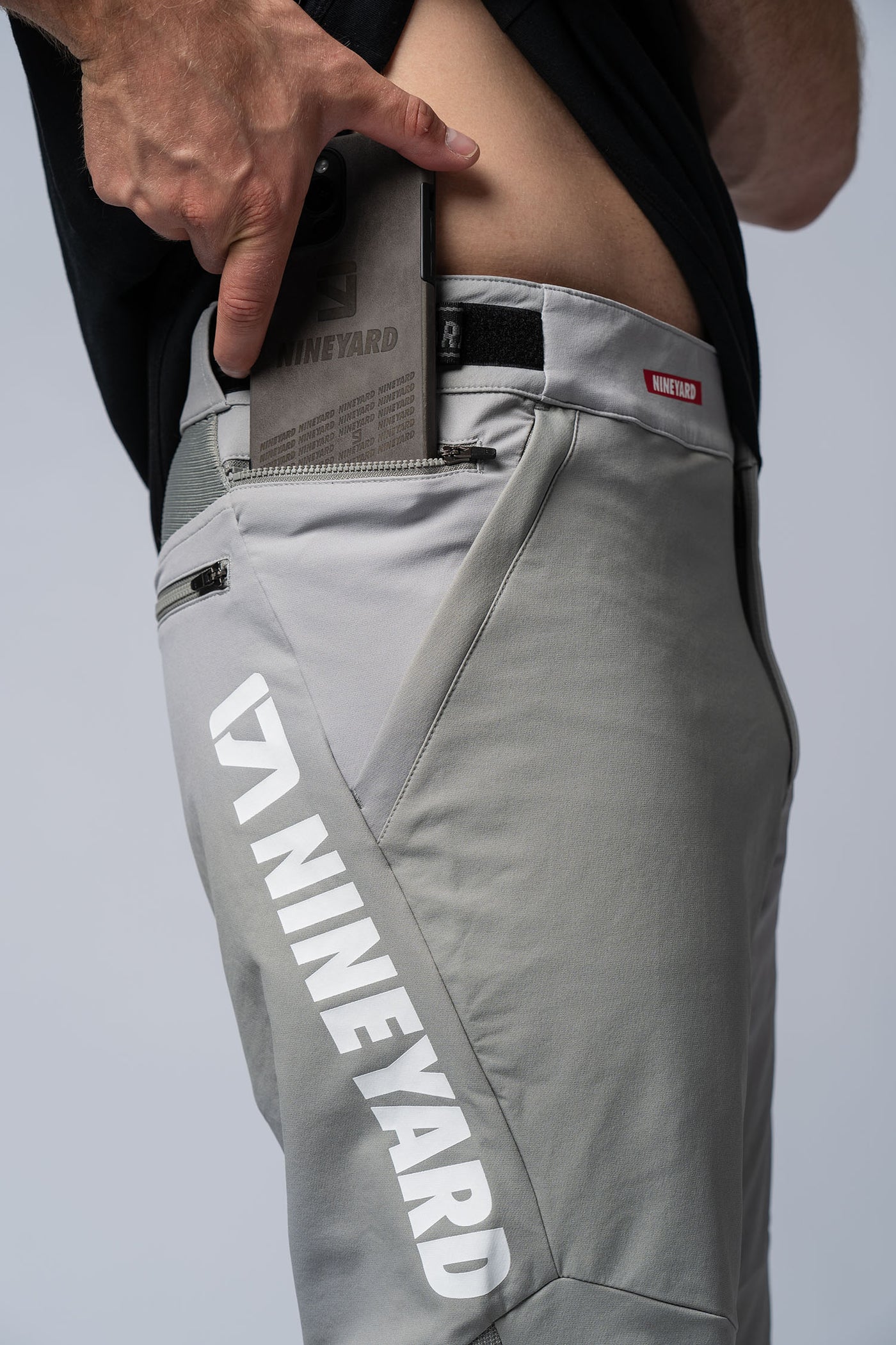 RAW Riding Pants used sage/white - WITH LOGO