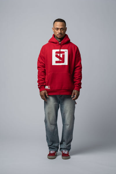 EDT- OVERSIZE HOODIE Red