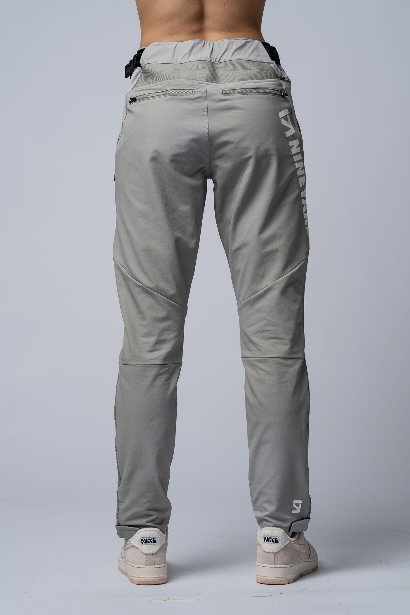 RAW Riding Pants used sage/white - WITH LOGO