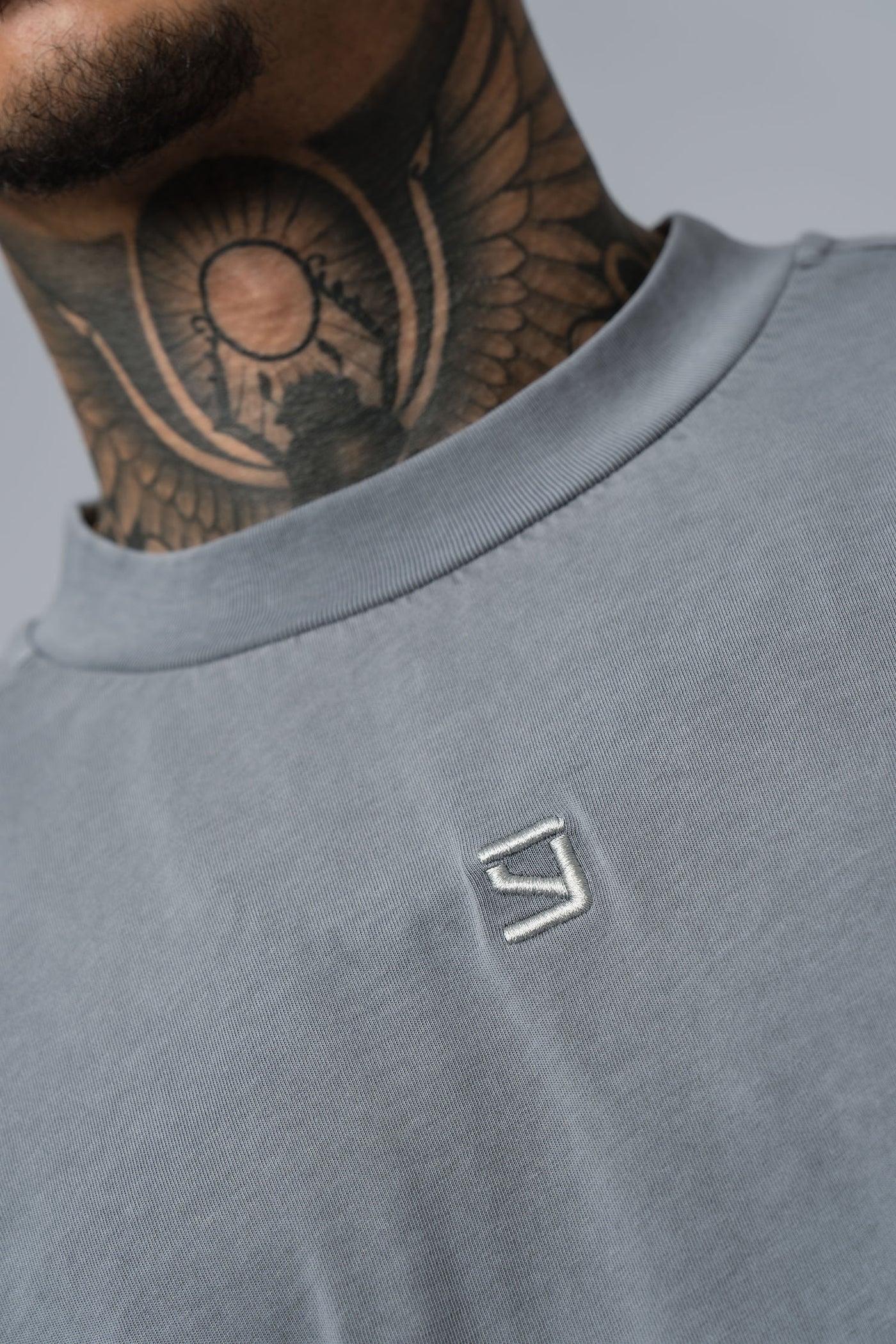 OVERSIZE T-Shirt used grey