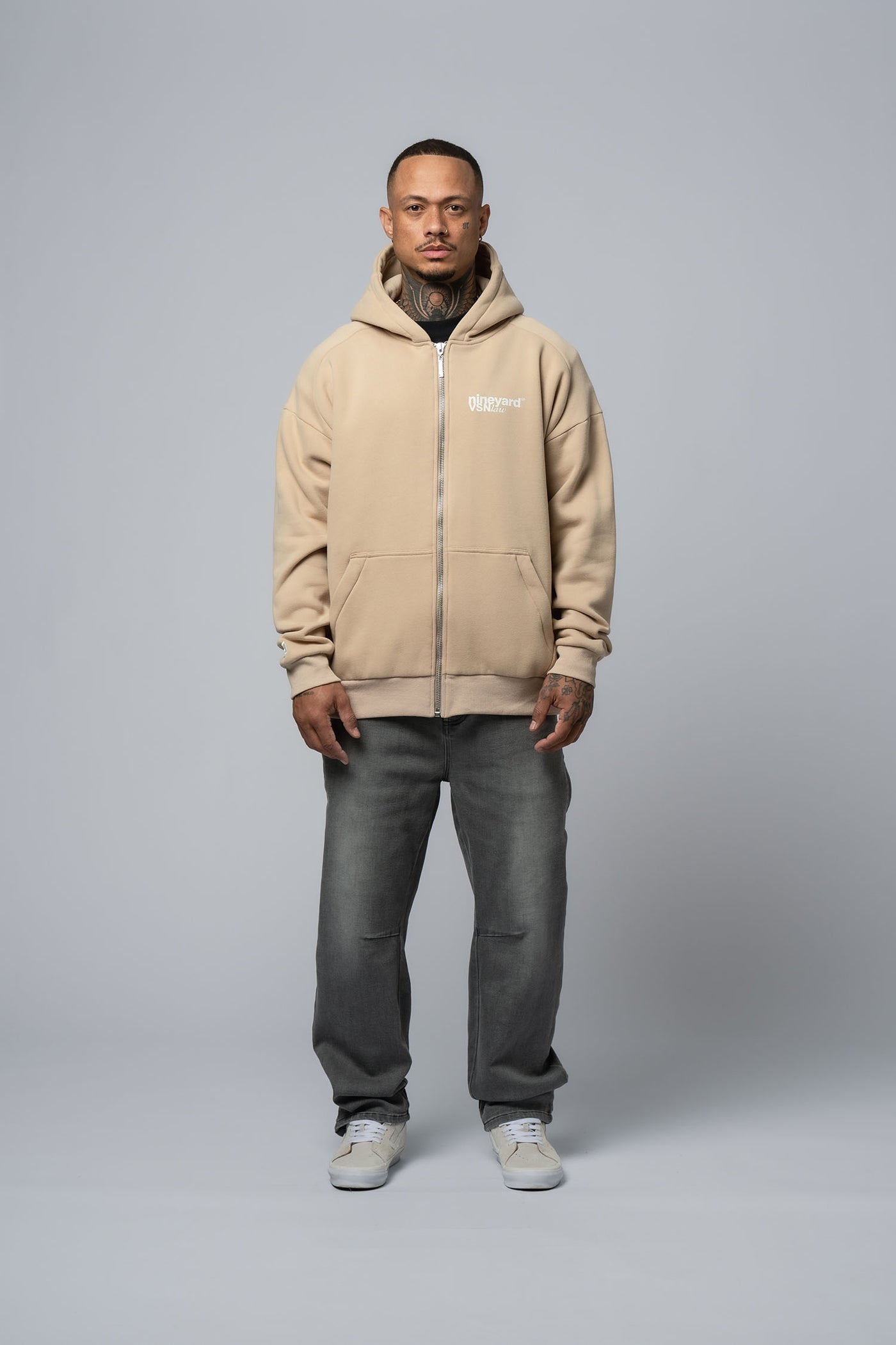 OVERSIZE FULL-ZIP HOODIE