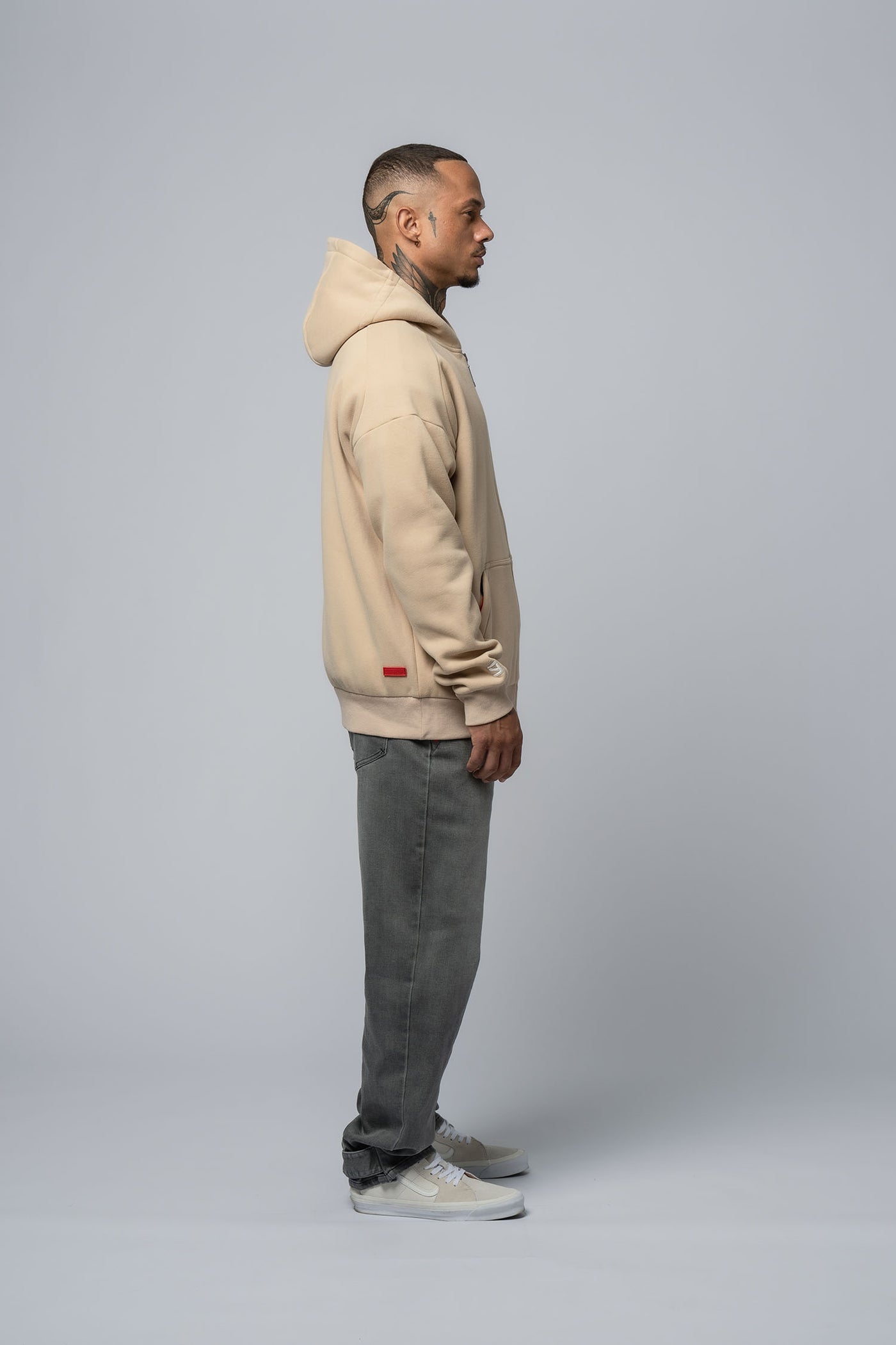 OVERSIZE FULL-ZIP HOODIE