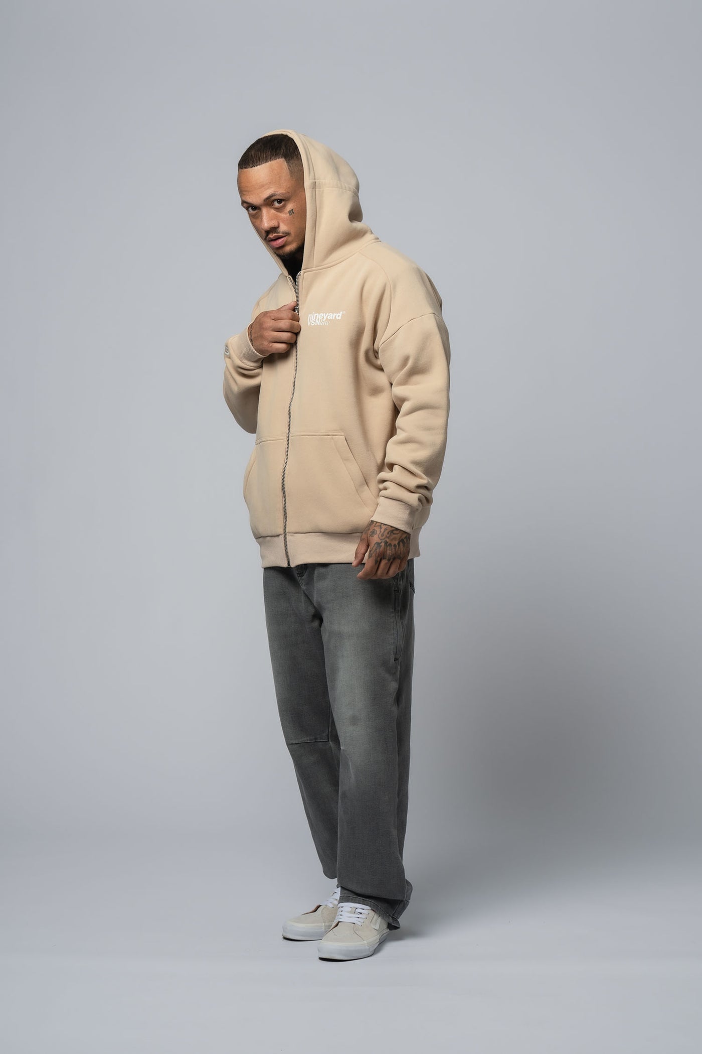 OVERSIZE FULL-ZIP HOODIE