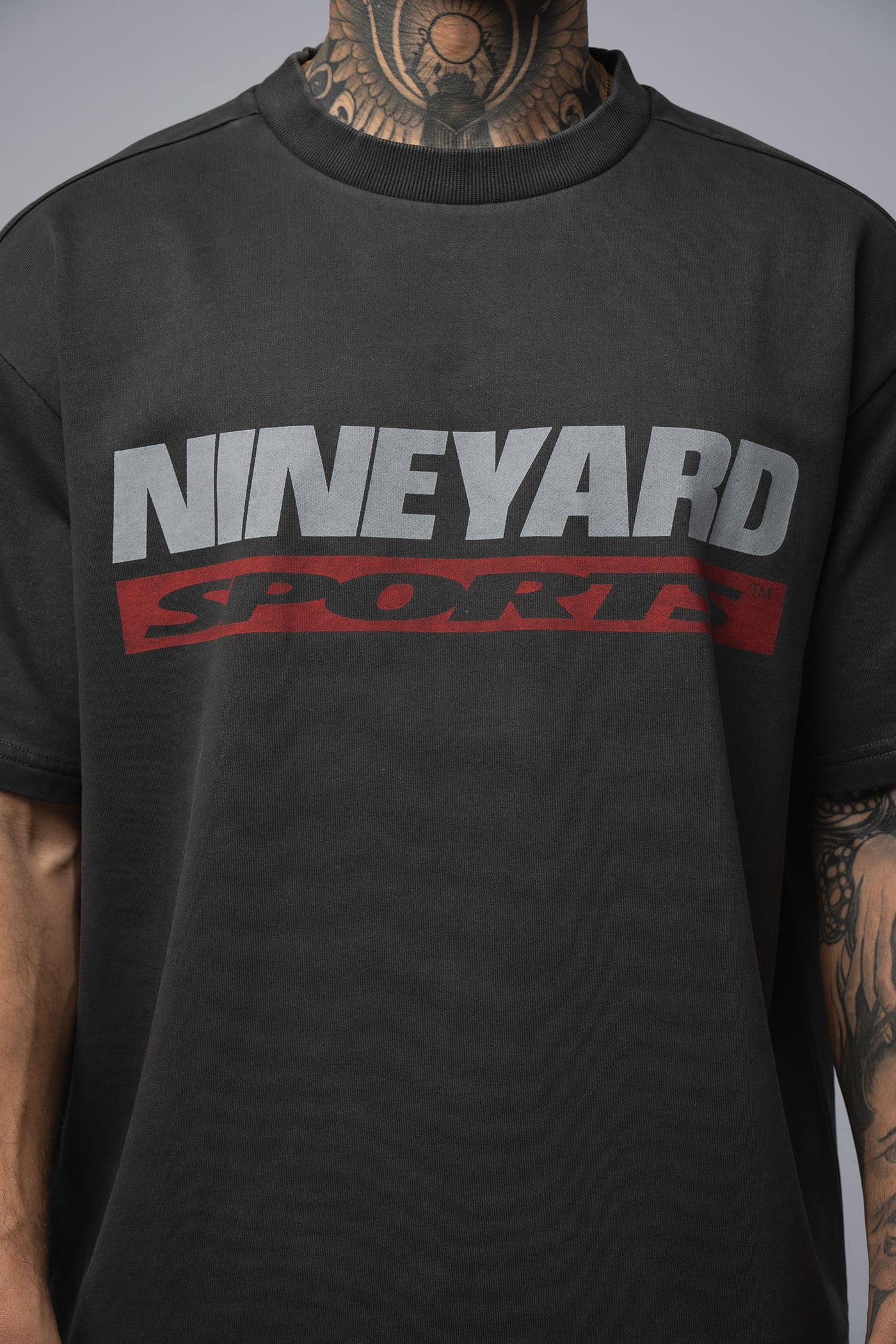 Sports Heavy Oversize Tee dark grey