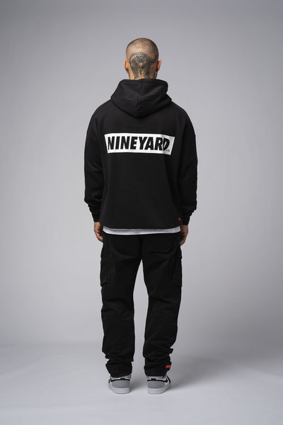 EDT. Oversize Hoodie black