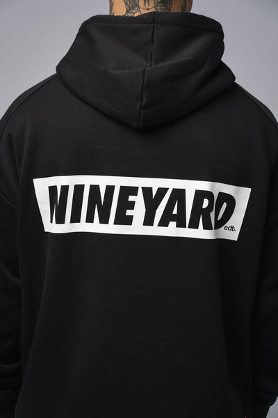 EDT. Oversize Hoodie black