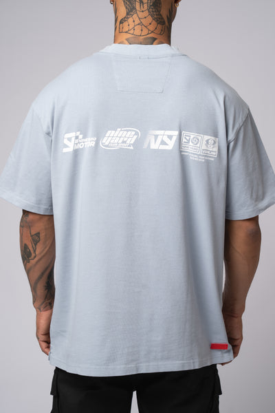 Race Oversize T light grey