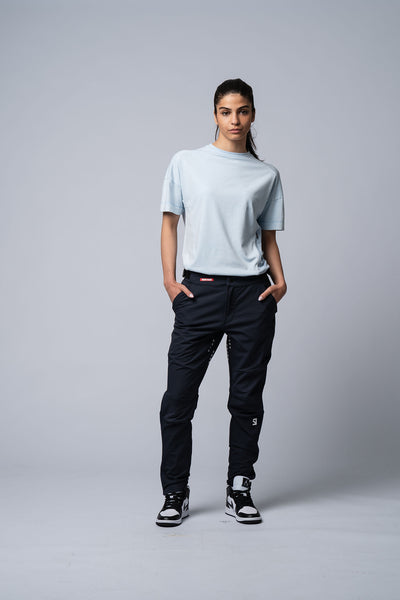 RAW Riding Pants used navy/white - WITH LOGO