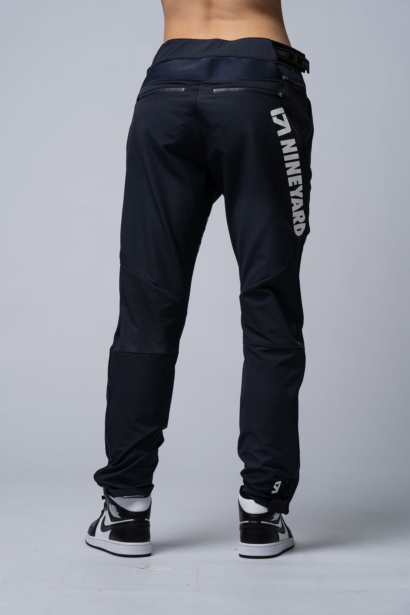 RAW Riding Pants used navy/white - WITH LOGO