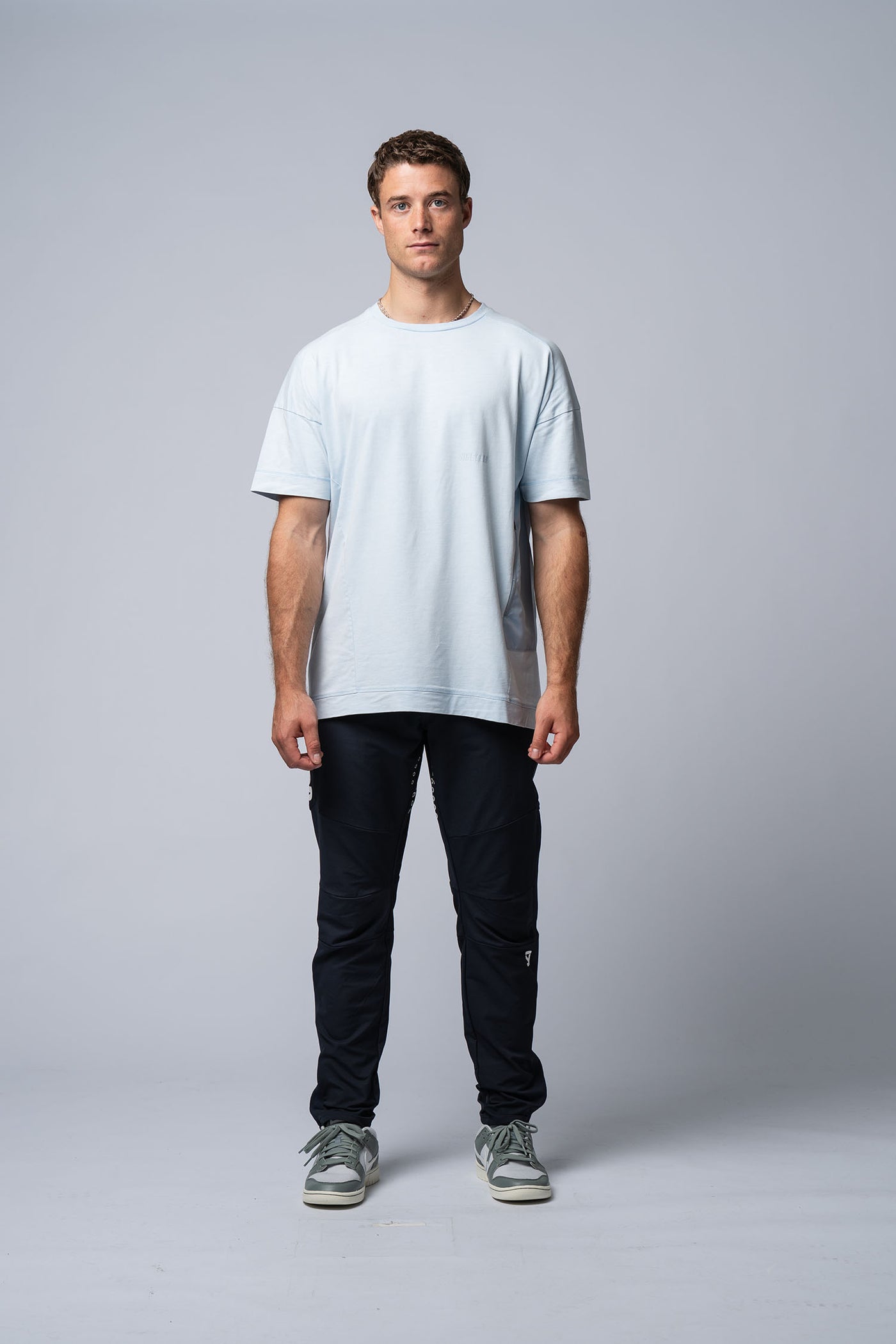 RAW Bamboo Jersey Tee pale blue