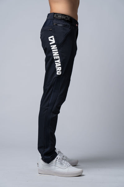 RAW Riding Pants used navy/white - WITH LOGO