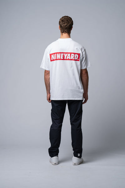 EDT. Oversize T-Shirt white/red