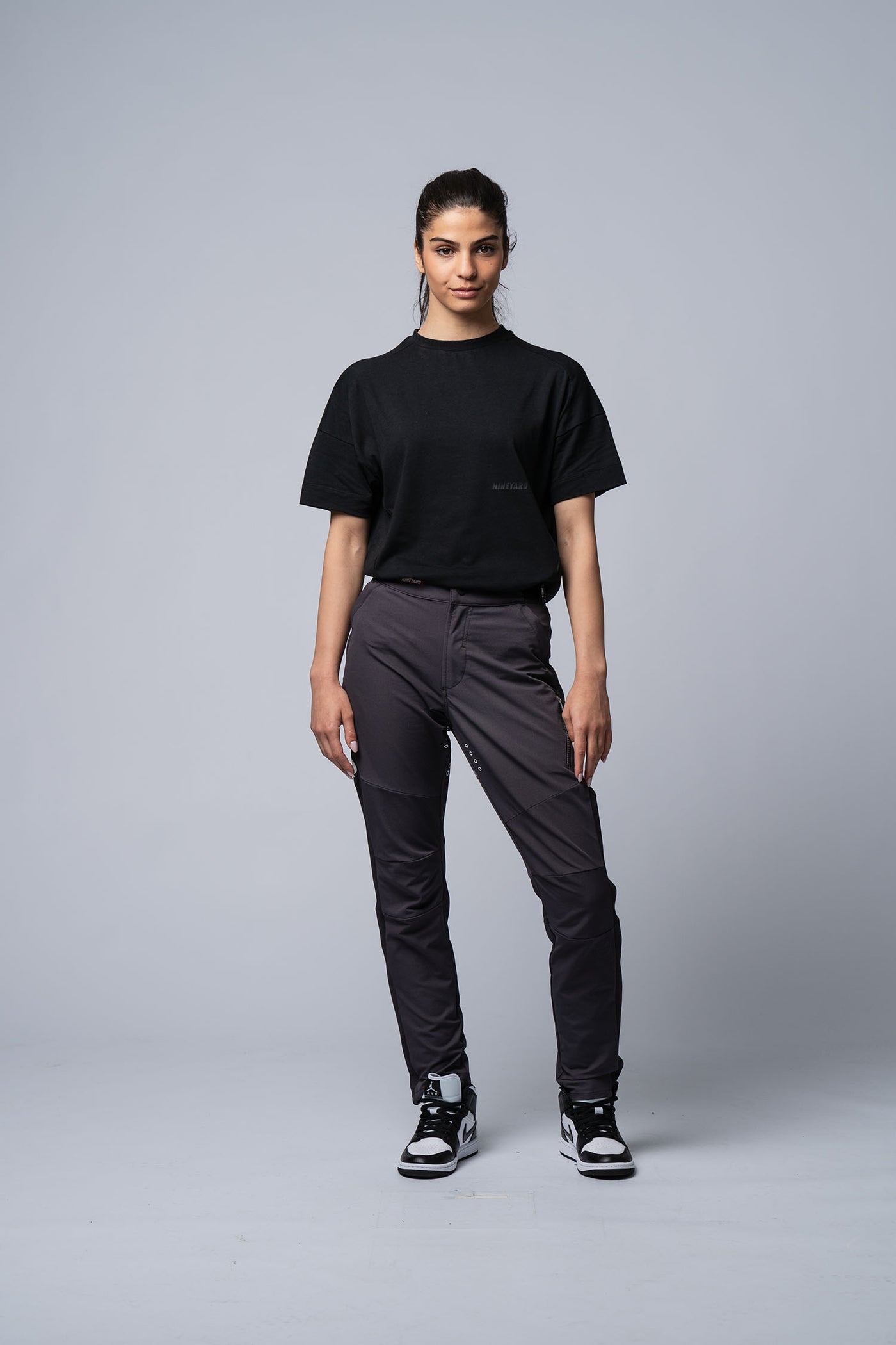 RAW Riding Pants used dark grey - NON LOGO