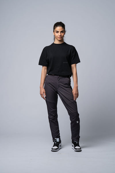 RAW Riding Pants used dark grey/white - WITH LOGO