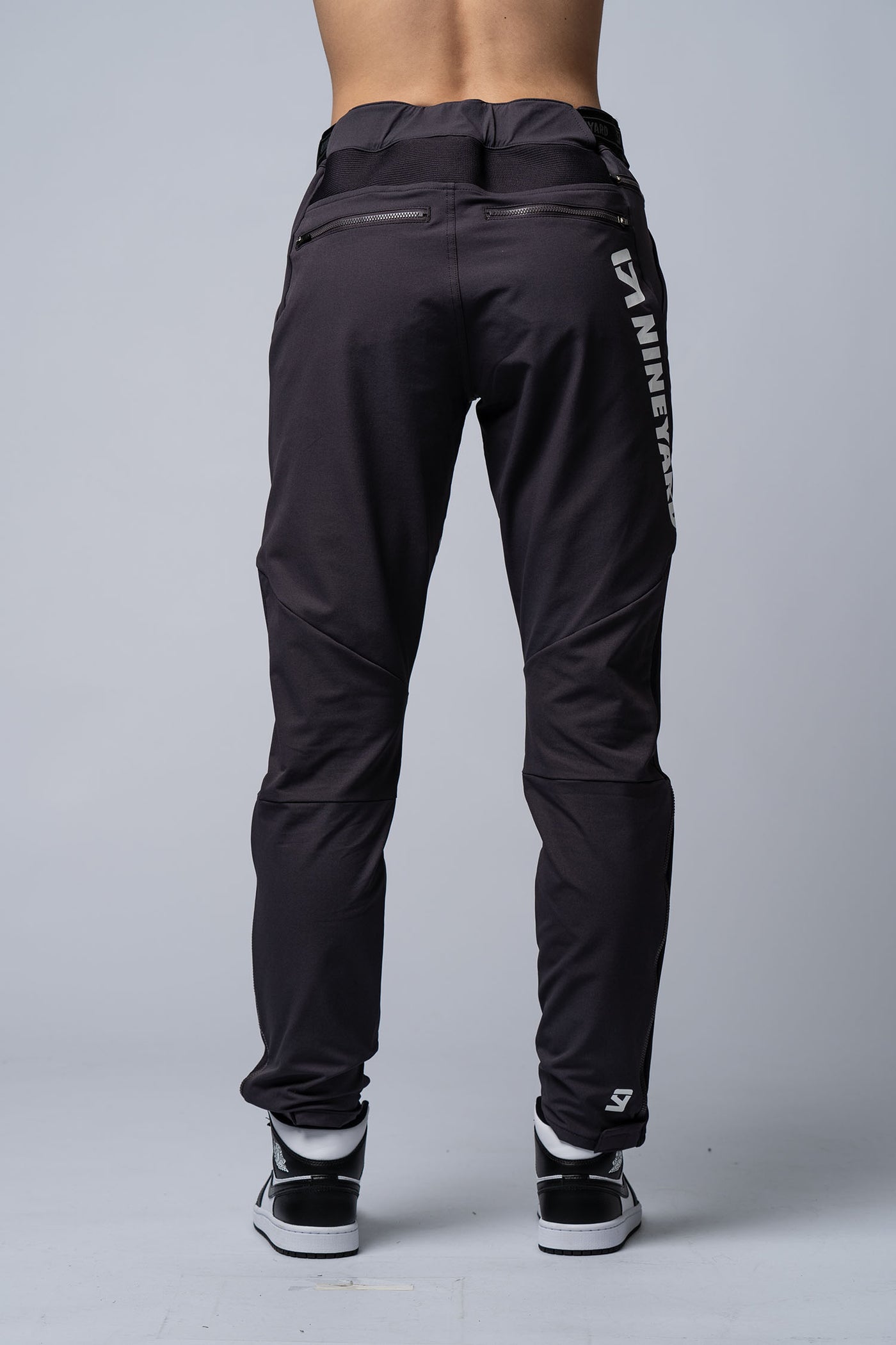 RAW Riding Pants used dark grey/white - WITH LOGO