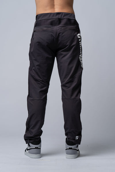 RAW Riding Pants used dark grey/white - WITH LOGO