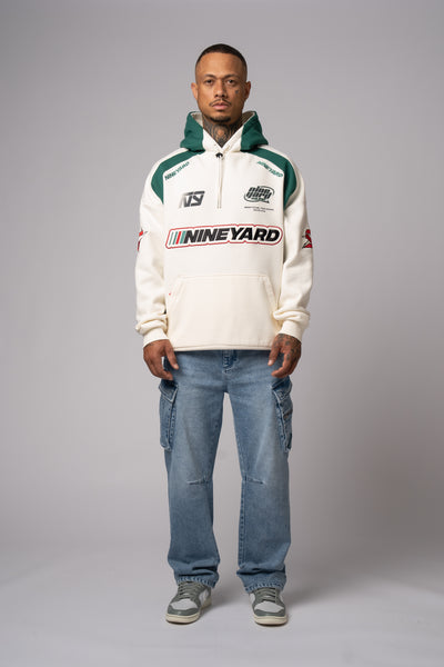 Race Oversize Hoodie bone