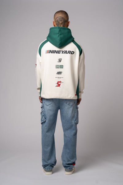 Race Oversize Hoodie bone