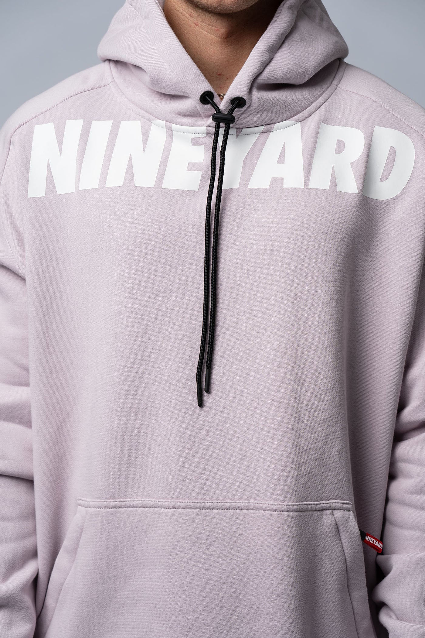 Oversize Race Hoodie used rose/white