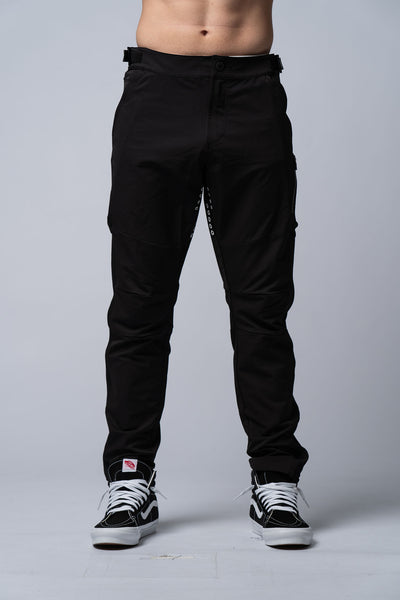 RAW Riding Pants Black- NON LOGO