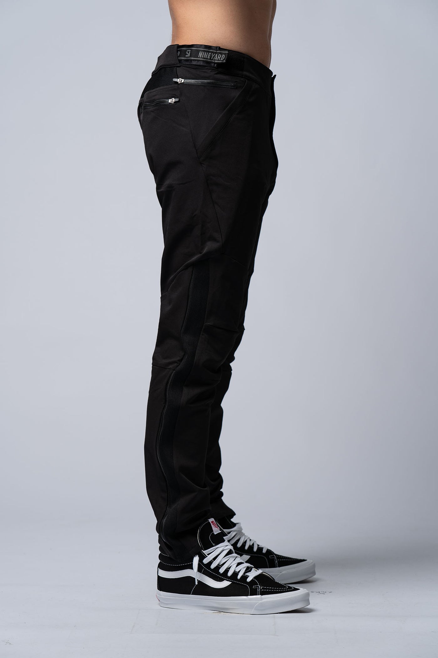 RAW Riding Pants Black- NON LOGO