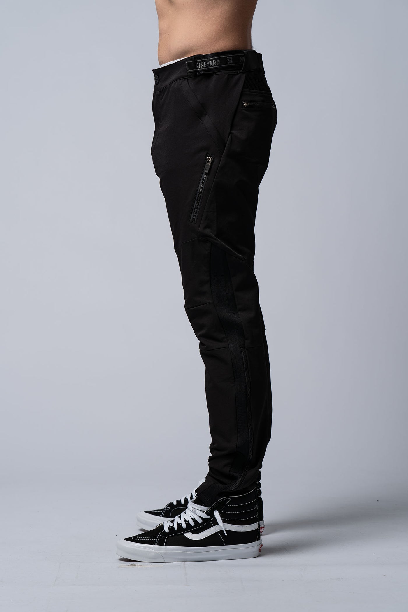 RAW Riding Pants Black- NON LOGO