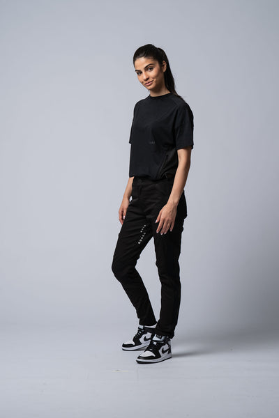 RAW Riding Pants Black- NON LOGO