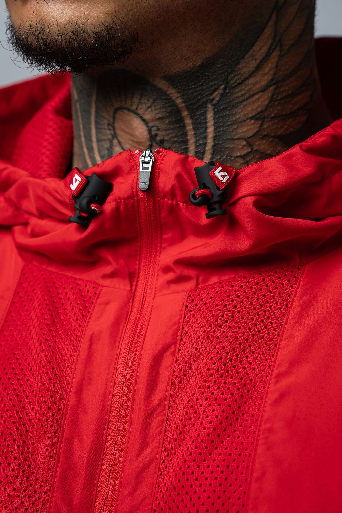 Half Zip Windbreaker Jacket