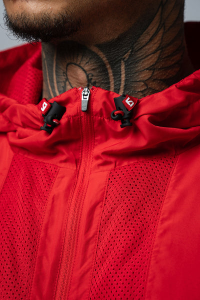 Half Zip Windbreaker Jacket