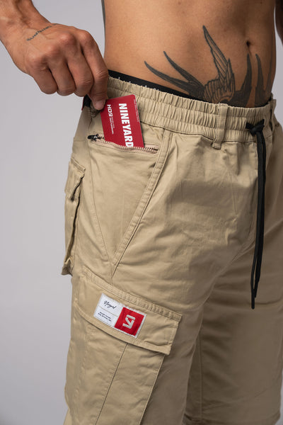 RTF Cargo Shorts used beige
