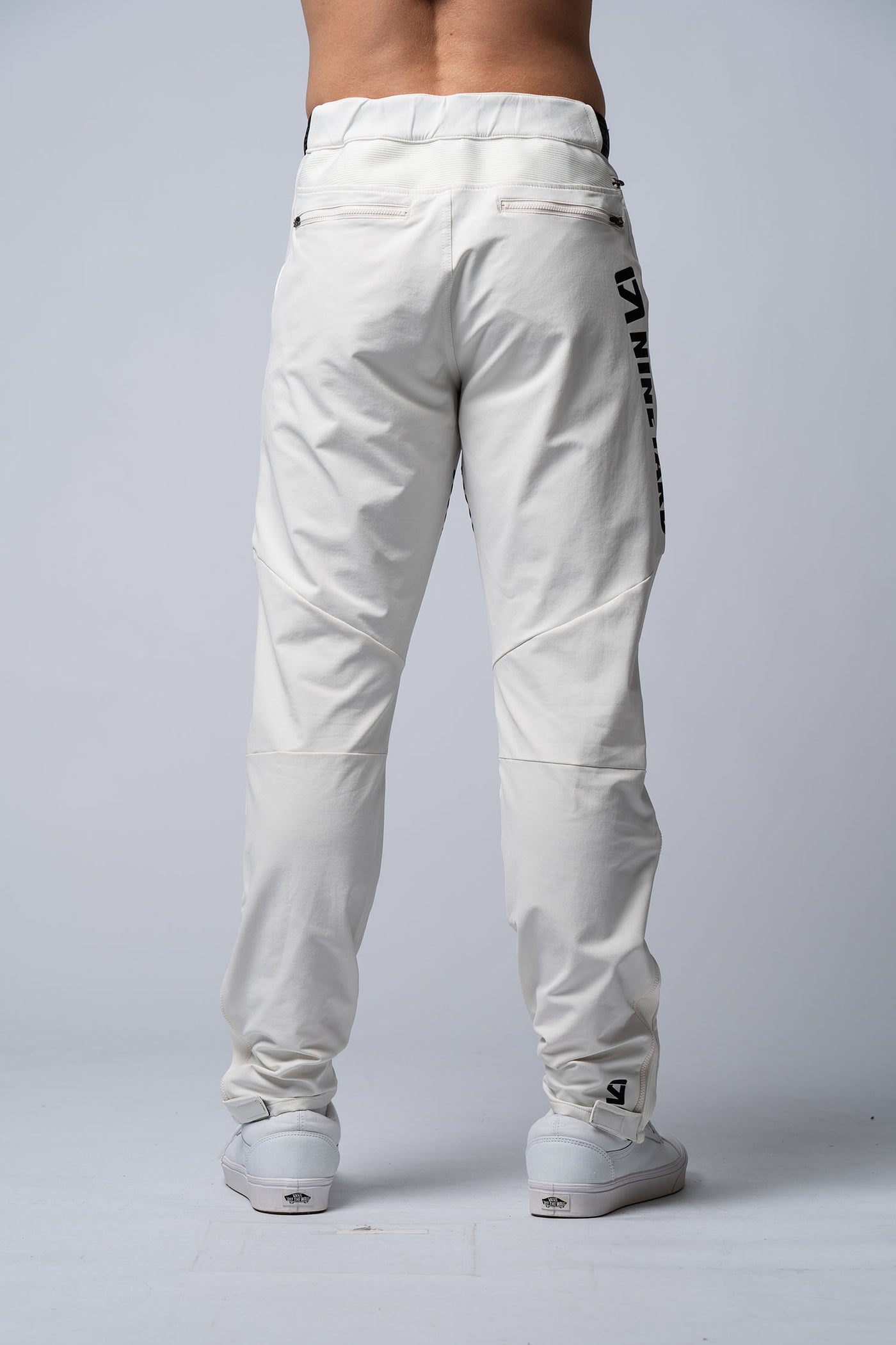 RAW Riding Pants off-white - WITH LOGO