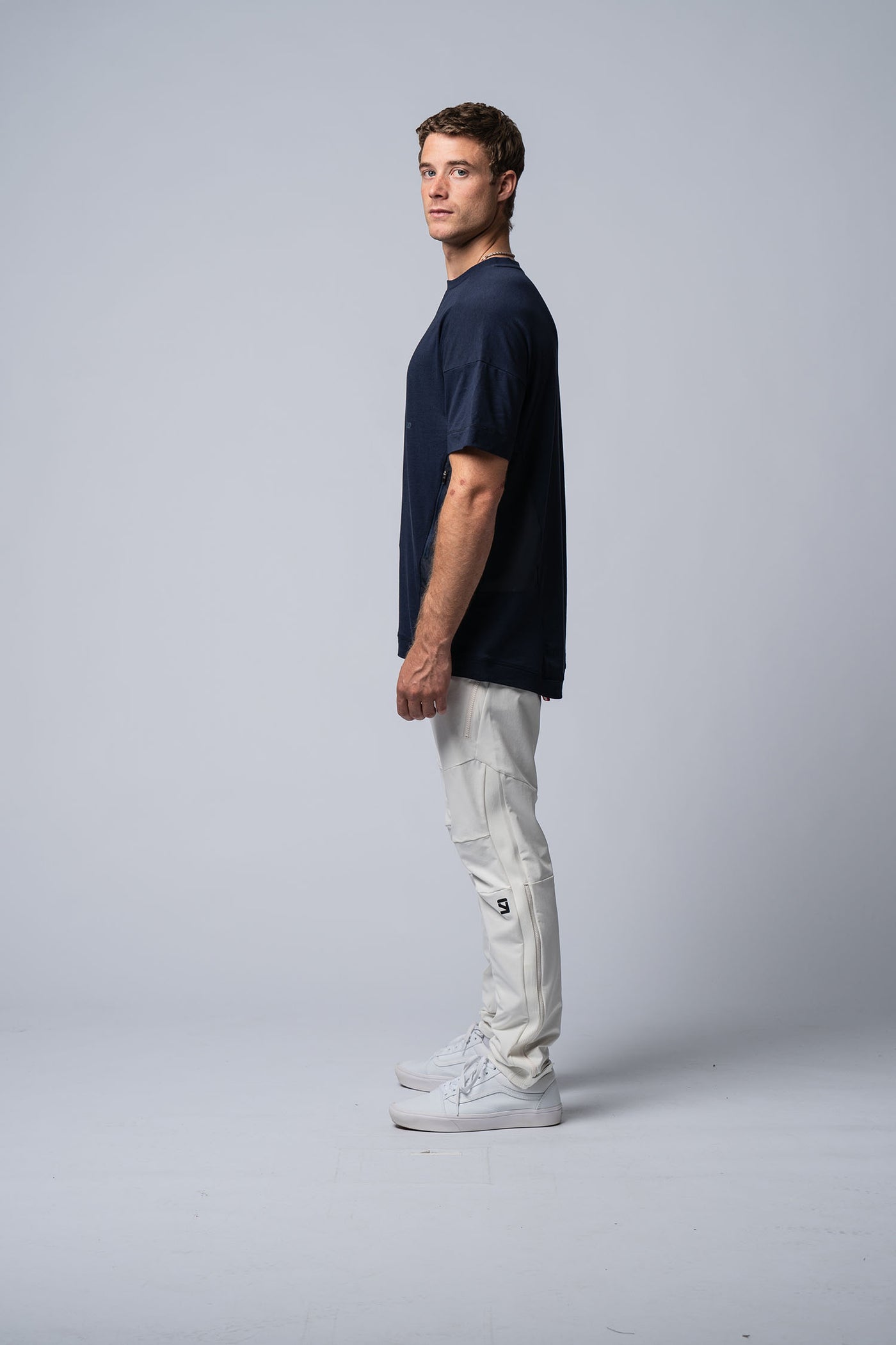 RAW Bamboo Jersey Tee navy