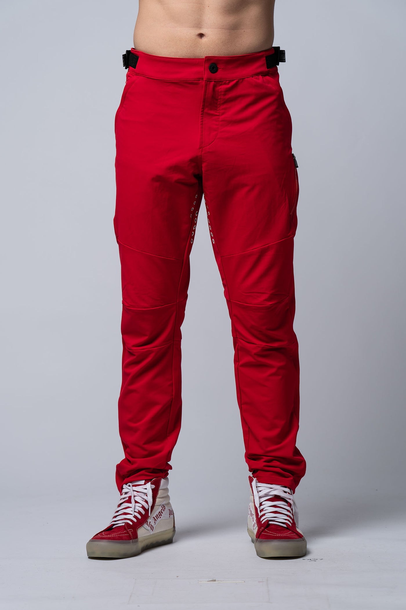 RAW Riding Pants Red- NON LOGO