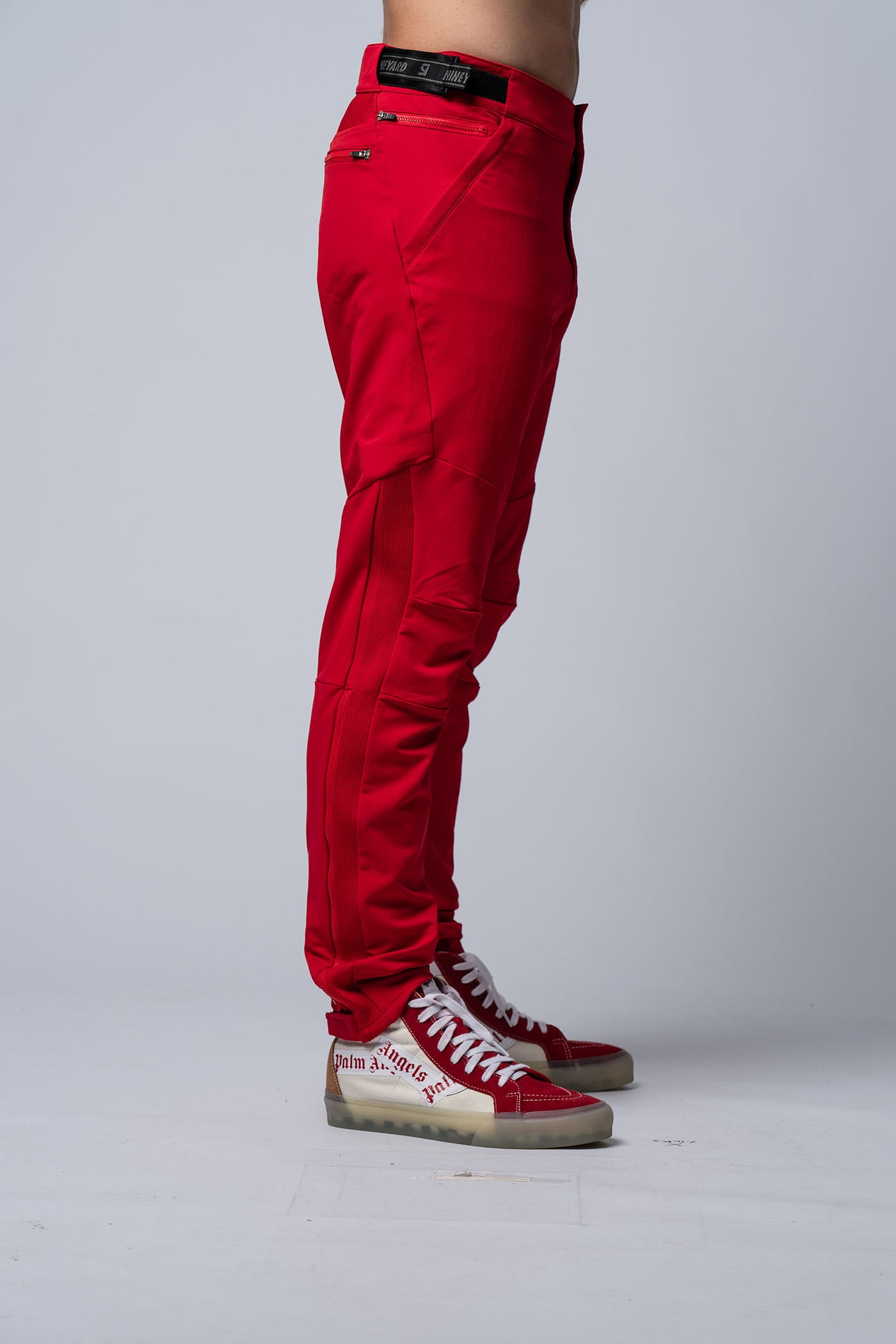 RAW Riding Pants Red- NON LOGO