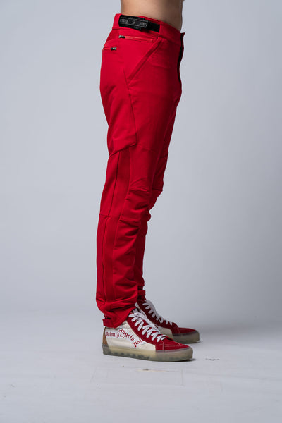 RAW Riding Pants Red- NON LOGO