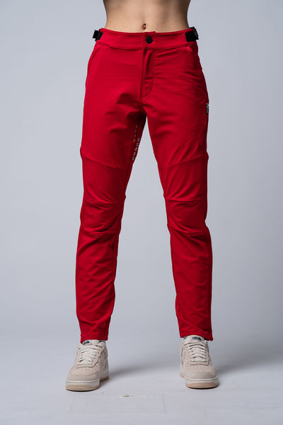 RAW Riding Pants Red- NON LOGO