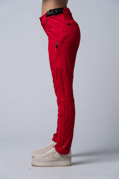 RAW Riding Pants Red- NON LOGO