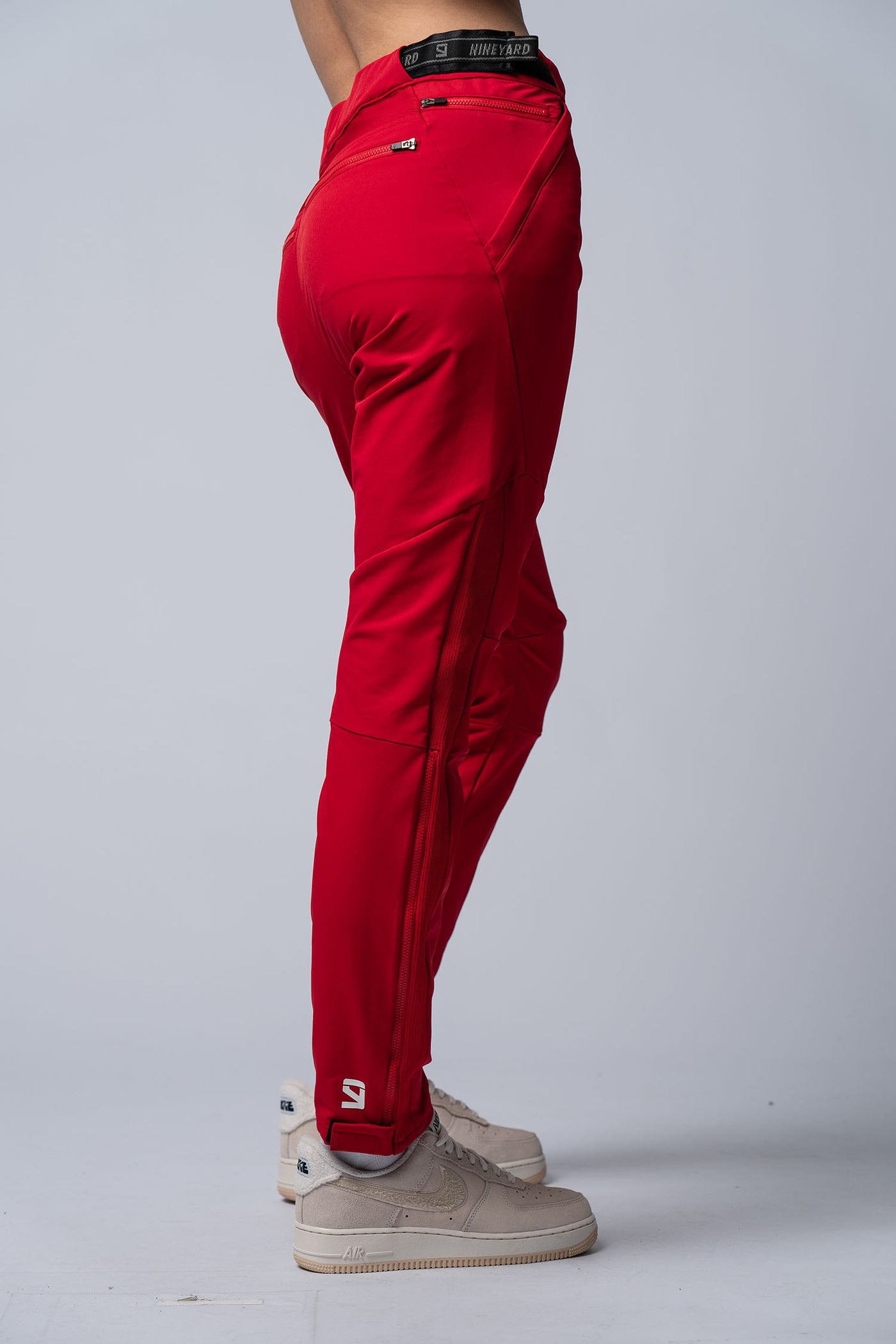 RAW Riding Pants Red- NON LOGO