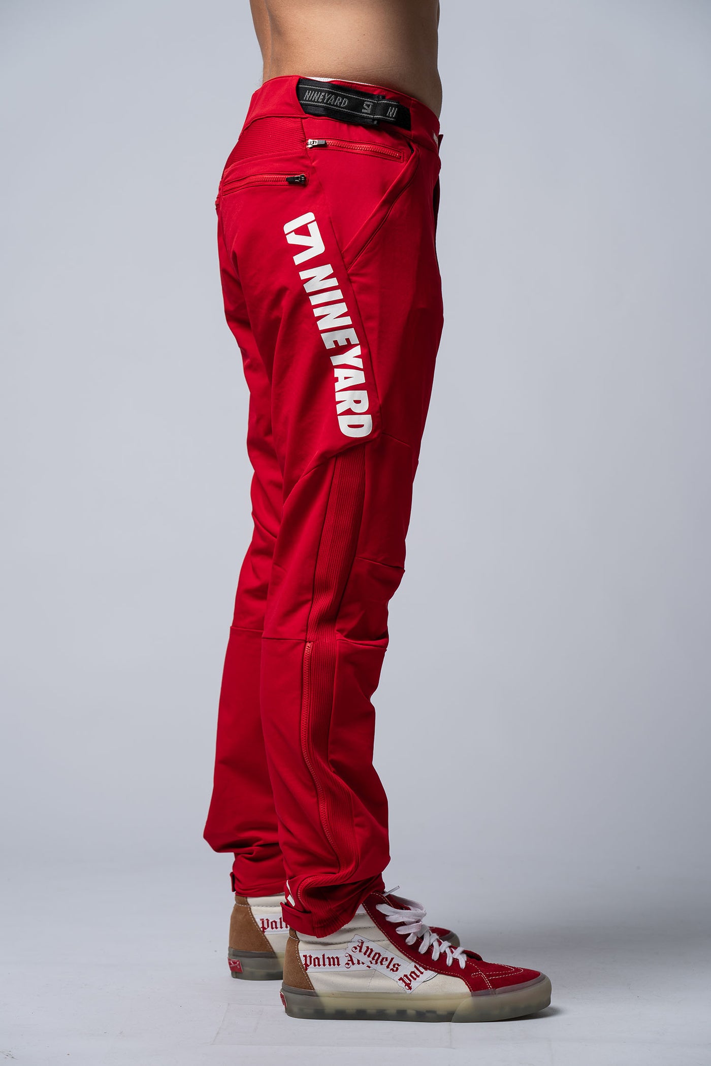 RAW Riding Pants Red- WITH LOGO