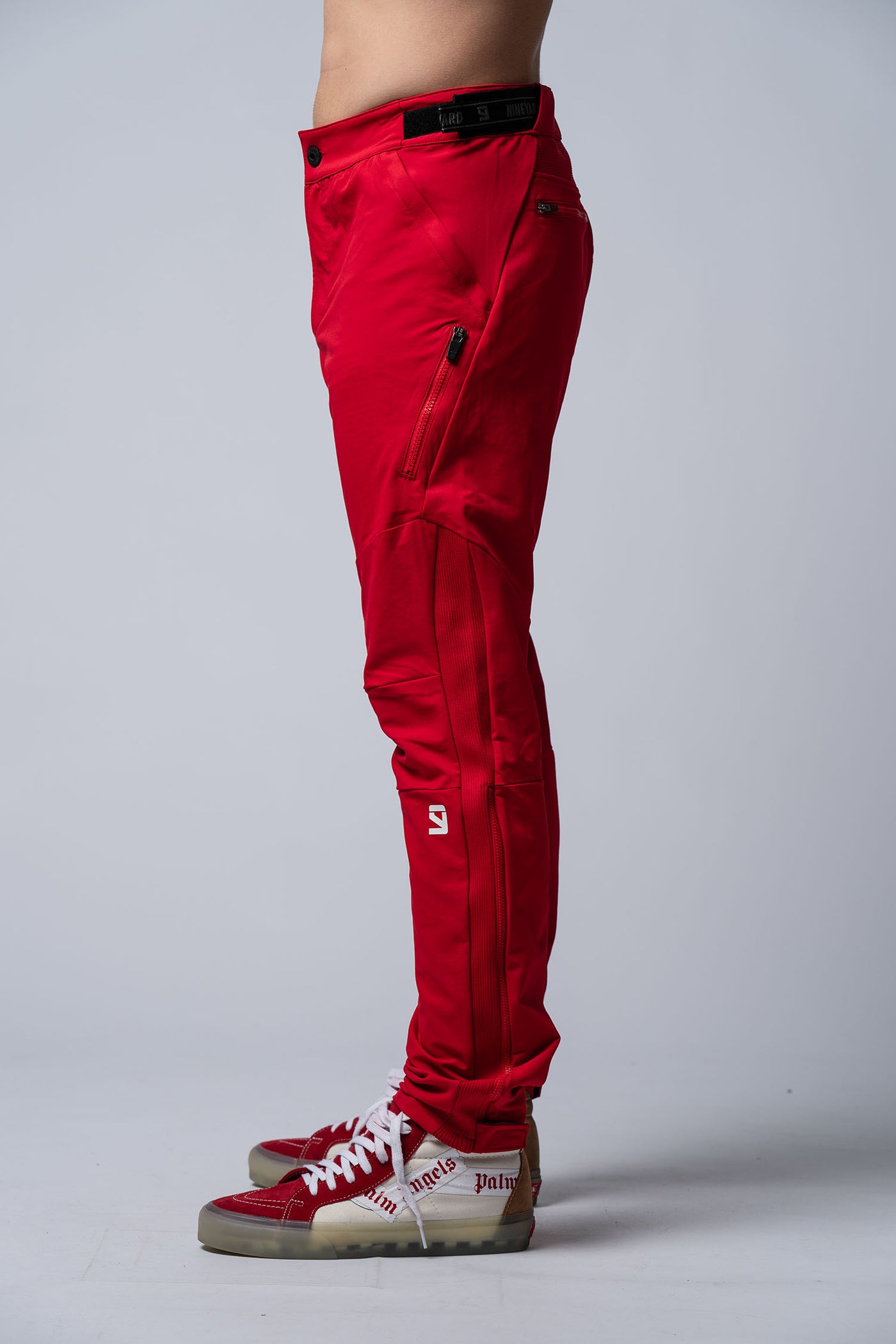 RAW Riding Pants Red- WITH LOGO