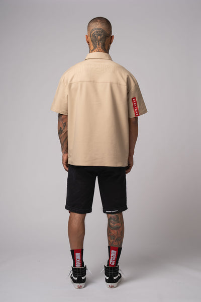 RTF Oversize Half-Sleeve Shirt