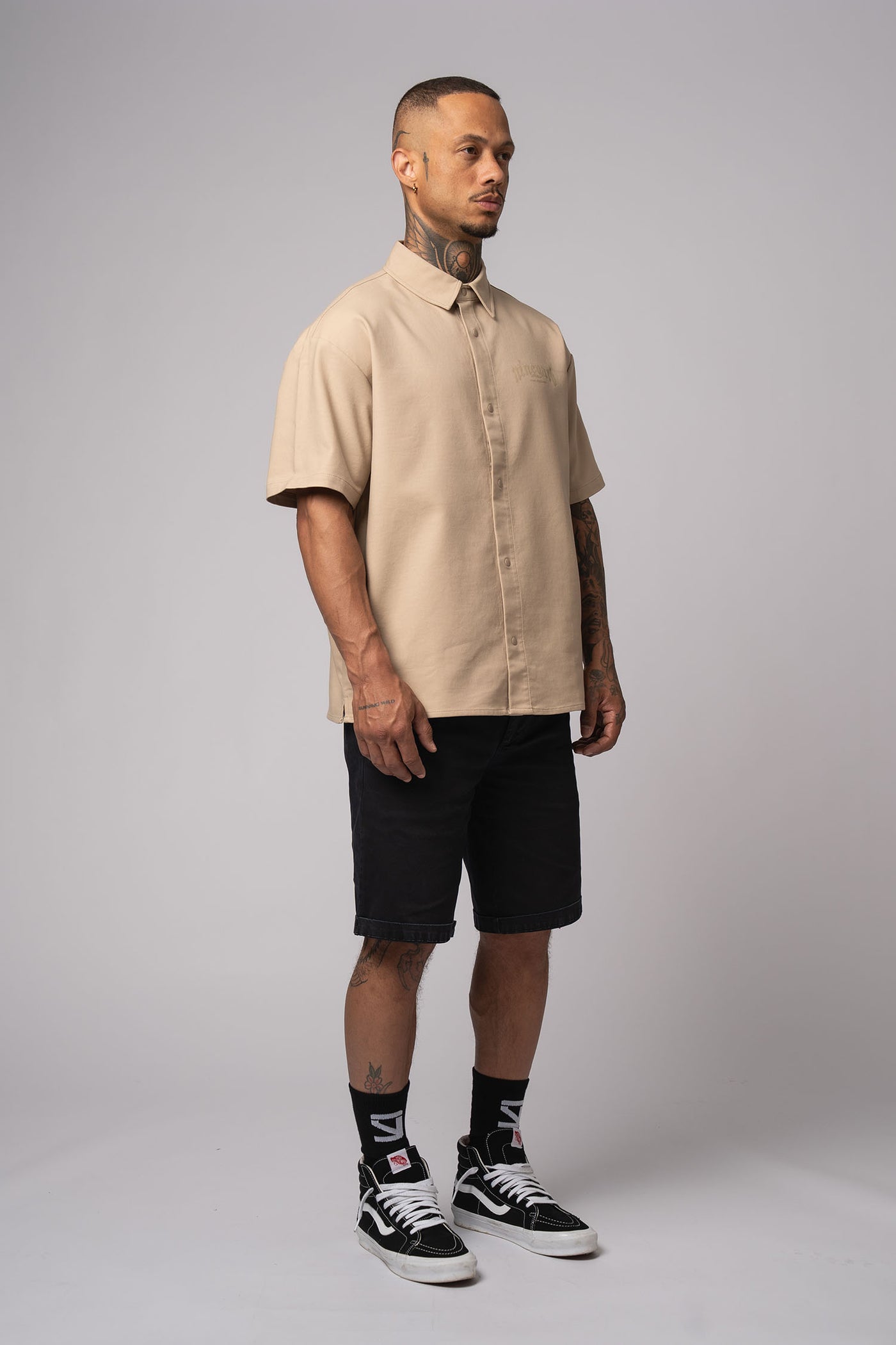 RTF Oversize Half-Sleeve Shirt