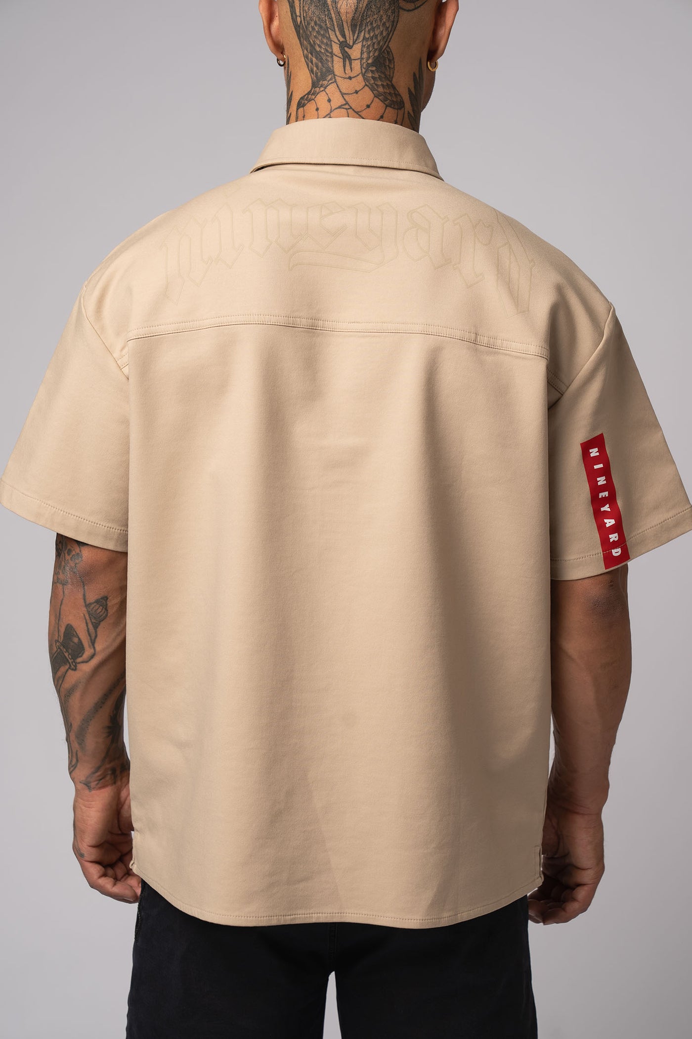 RTF Oversize Half-Sleeve Shirt
