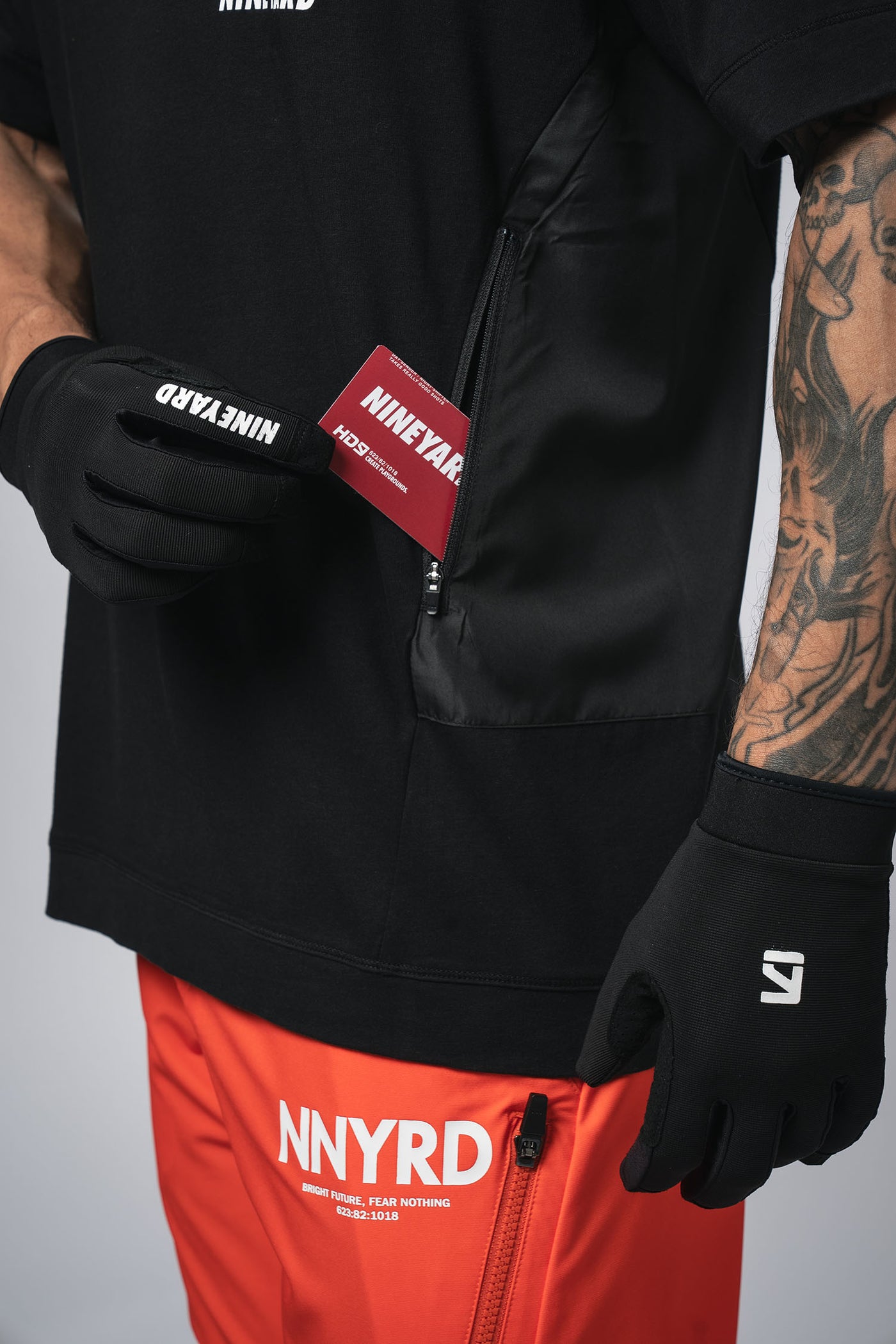 RAW Bamboo Jersey Tee black
