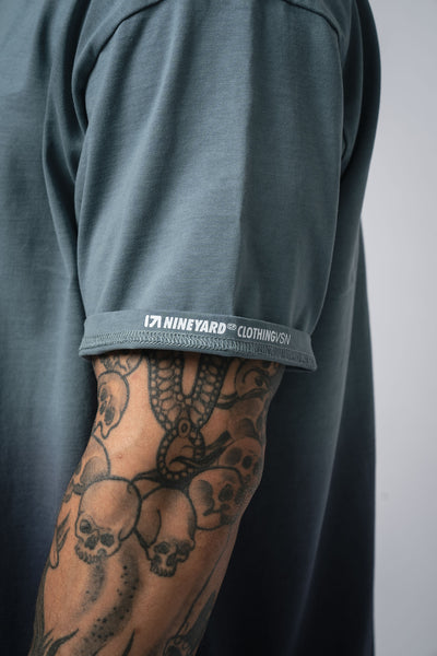 EDT. Oversize T-Shirt navy fade
