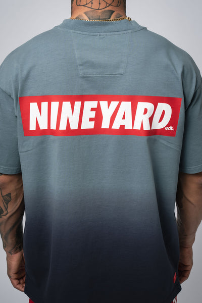 EDT. Oversize T-Shirt navy fade
