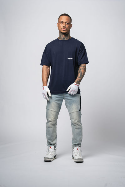 RAW Bamboo Jersey Tee navy