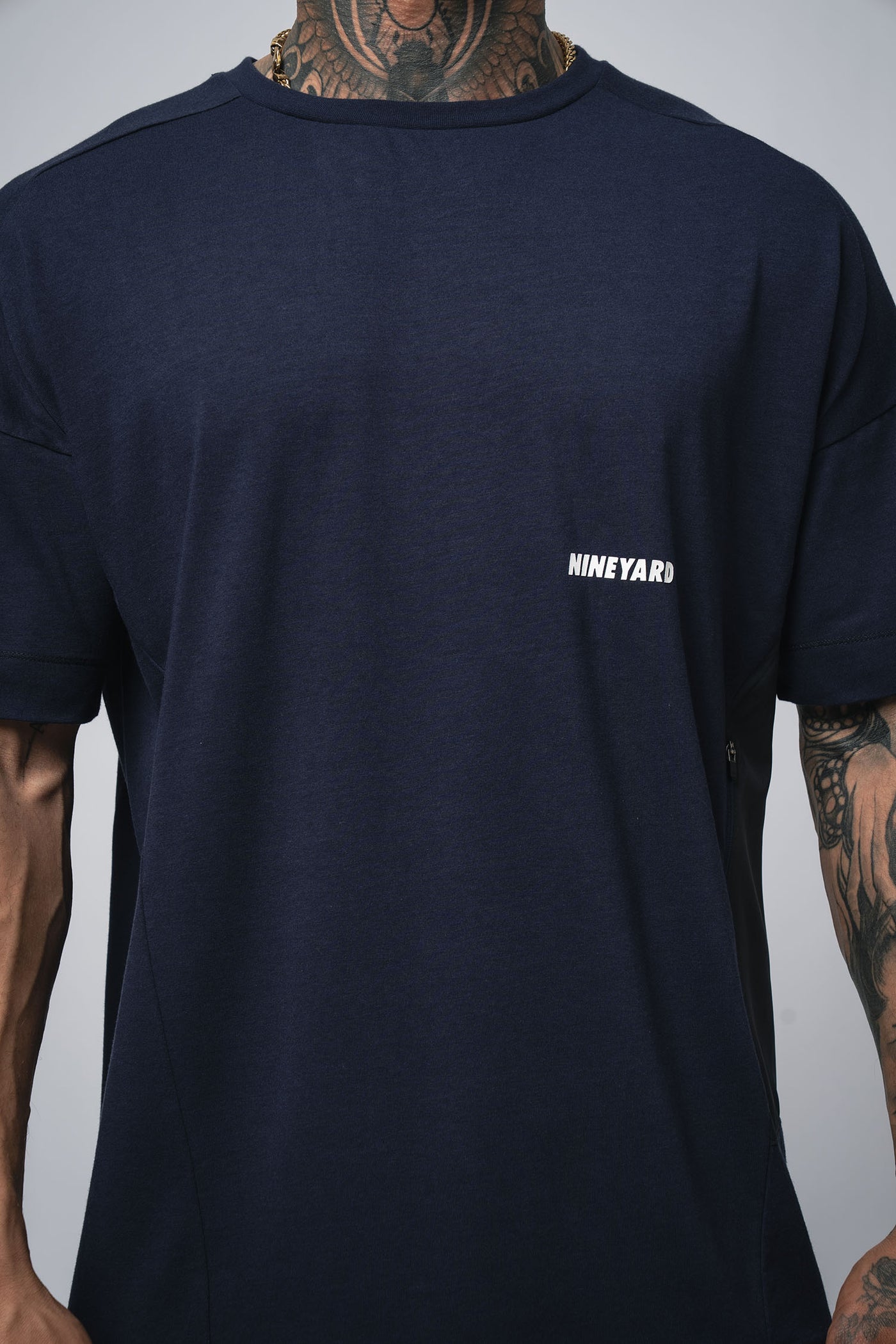 RAW Bamboo Jersey Tee navy