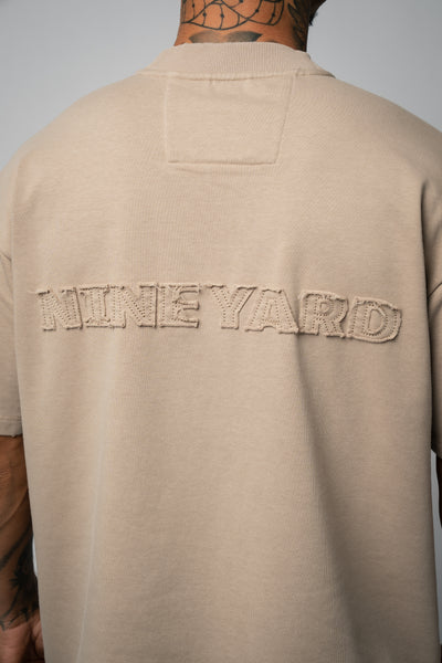Desert Heavy Oversize T-Shirt used beige
